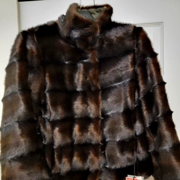 Marella Sport by Maxmara reversible faux fur jacket - Picture 2 of 6